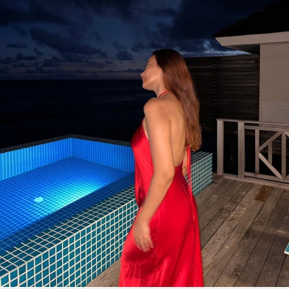 Zara Satin eff3ct halter slip dress - Picture 12 of 14